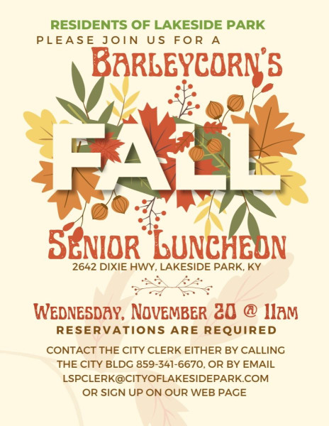 Senior Luncheon - 1